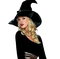 Femme sorcière - darmowe png animowany gif