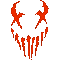 demon creepy horror face - 免费动画 GIF 动画 GIF