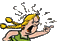 femme dans asterix - Darmowy animowany GIF animowany gif