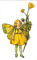 Elfe, Blumenfee, Gelb - ingyenes png animált GIF