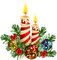 bougie de noël - Free PNG Animated GIF