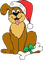 kutya karácsony - besplatni png animirani GIF