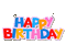 Happy Birthday - Animovaný GIF zadarmo animovaný GIF
