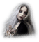 Gothic woman bp - PNG gratuit GIF animé