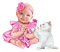 Kaz_Creations Baby Enfant Child Girl Colours Colour-Child - фрее пнг анимирани ГИФ
