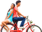 bike fahrrad bicyclette  couple - 免费PNG 动画 GIF