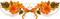 orange tube flowers - PNG gratuit GIF animé
