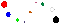 rainbow dots curve - Nemokamas animacinis gif animuotas GIF
