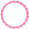 Cadre Rond Rose :) - Free PNG Animated GIF