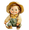 Baby Girl Farm - GIF animé gratuit