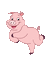 cochon joyeux - GIF animasi gratis GIF animasi
