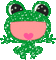 frog - Бесплатный анимированный гифка анимированный гифка