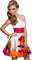 femme en orange.Cheyenne63 - безплатен png анимиран GIF