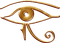 oeil oudjat or - Free animated GIF