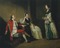 1766 Painting a man and two woman - bezmaksas png animēts GIF