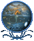 mermaid globe - Безплатен анимиран GIF анимиран GIF