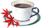 Kaz_Creations Coffee Tea Cup Saucer - png gratis GIF animado
