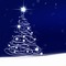 Christmas Noël blue bleu bg background fond - zadarmo png animovaný GIF