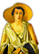 Rena yellow Woman Art Frau - PNG gratuit GIF animé