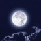 Night Sky w/ Moon-RM - png grátis Gif Animado