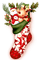 Christmas sock - bezmaksas png animēts GIF