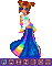 cute colorful rainbow blinkie raver rave dollz - GIF animé gratuit GIF animé