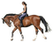 horse -woman-Nitsa P - png gratis GIF animado