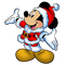 mickey mouse  santa christmas mickey mouse  noel - PNG gratuit GIF animé
