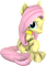 fluttershy sfm 3d my little pony - png gratis GIF animasi