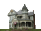 Kaz_Creations Halloween Haunted House - GIF animasi gratis GIF animasi