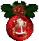 Weihnachten, Kugel - GIF animado gratis GIF animado