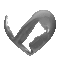 heart gray - Δωρεάν κινούμενο GIF κινούμενο GIF