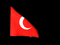 turkish flag - GIF animé gratuit GIF animé