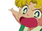 Tsukino Usagi pointing and yelling - bezmaksas png animēts GIF