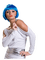 woman blue hair bp - zadarmo png animovaný GIF