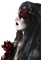 goth woman femme - gratis png animeret GIF