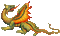 dragon  or - Zdarma animovaný GIF animovaný GIF