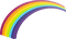 Kaz_Creations Rainbow Rainbows - фрее пнг анимирани ГИФ