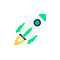 Rocket Ship Space - GIF animate gratis GIF animata