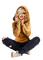 woman autumn brown kikkapink - бесплатно png анимированный гифка