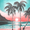 soave background animated summer tropical beach - Darmowy animowany GIF animowany gif