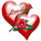 Kaz_Creations Valentine Deco Love - PNG gratuit GIF animé