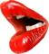 labios - png gratuito GIF animata