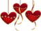 Kaz_Creations Deco Hearts Hanging Love - PNG gratuit GIF animé