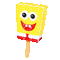 spongebob popsicle - GIF animé gratuit GIF animé