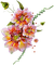 image encre couleur fleurs printemps pastel coin ornement edited by me