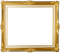 Frame Gold - darmowe png animowany gif