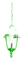 Winter.Lantern.White.Green - Free PNG Animated GIF