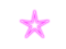 Neon Star - ingyenes png animált GIF