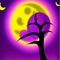 Purple Halloween Background - gratis png animerad GIF